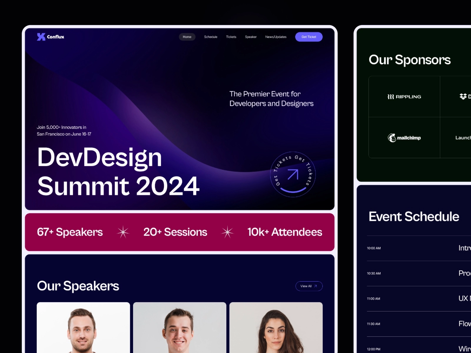 Event Planner Website Development - Offer - DotClick LLC